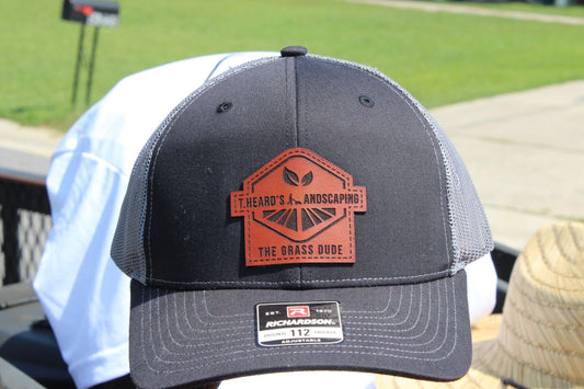 T.Heard's Landscaping Leather Patch Hat