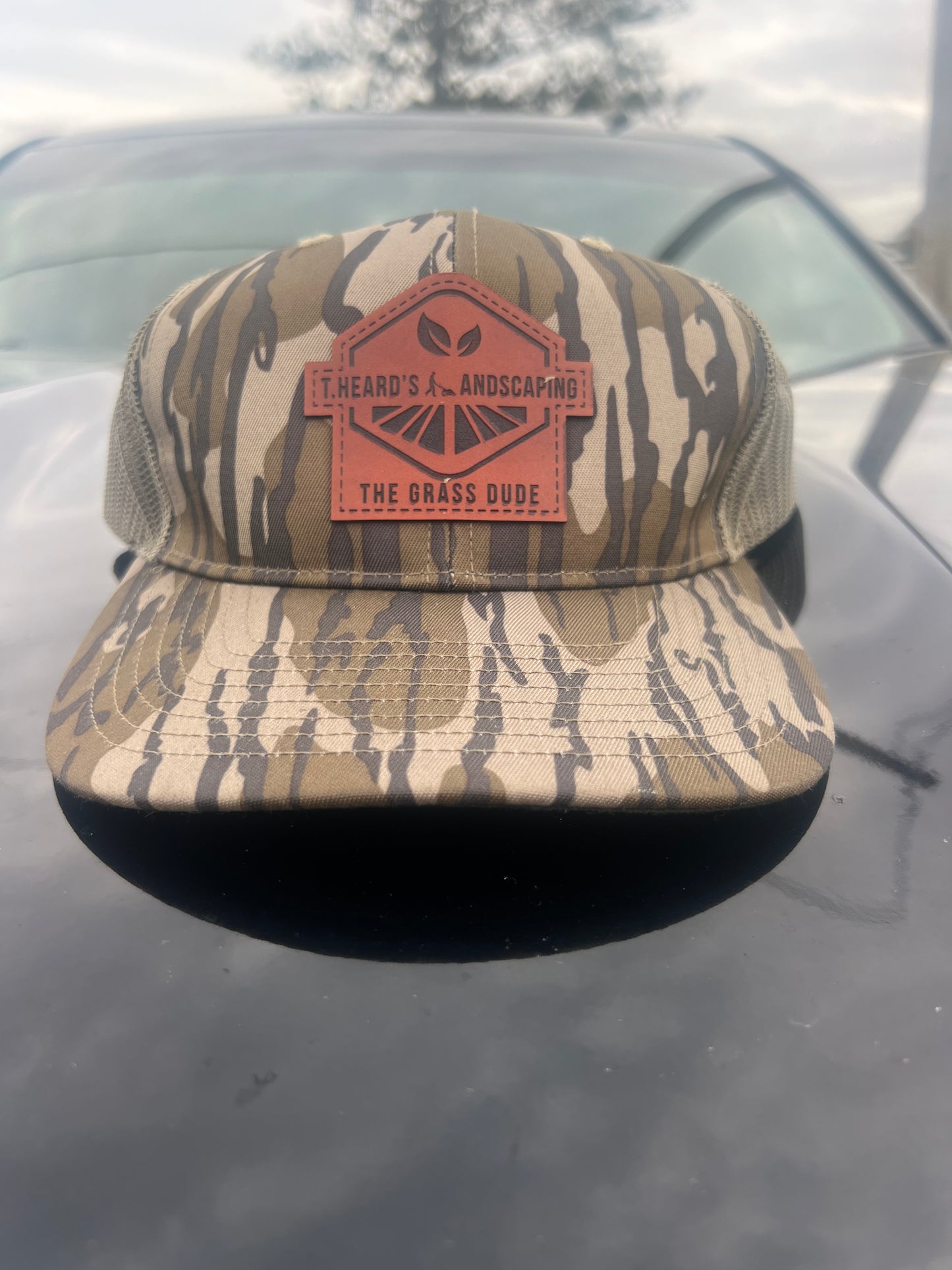 T.Heard's Landscaping Leather Patch Hat