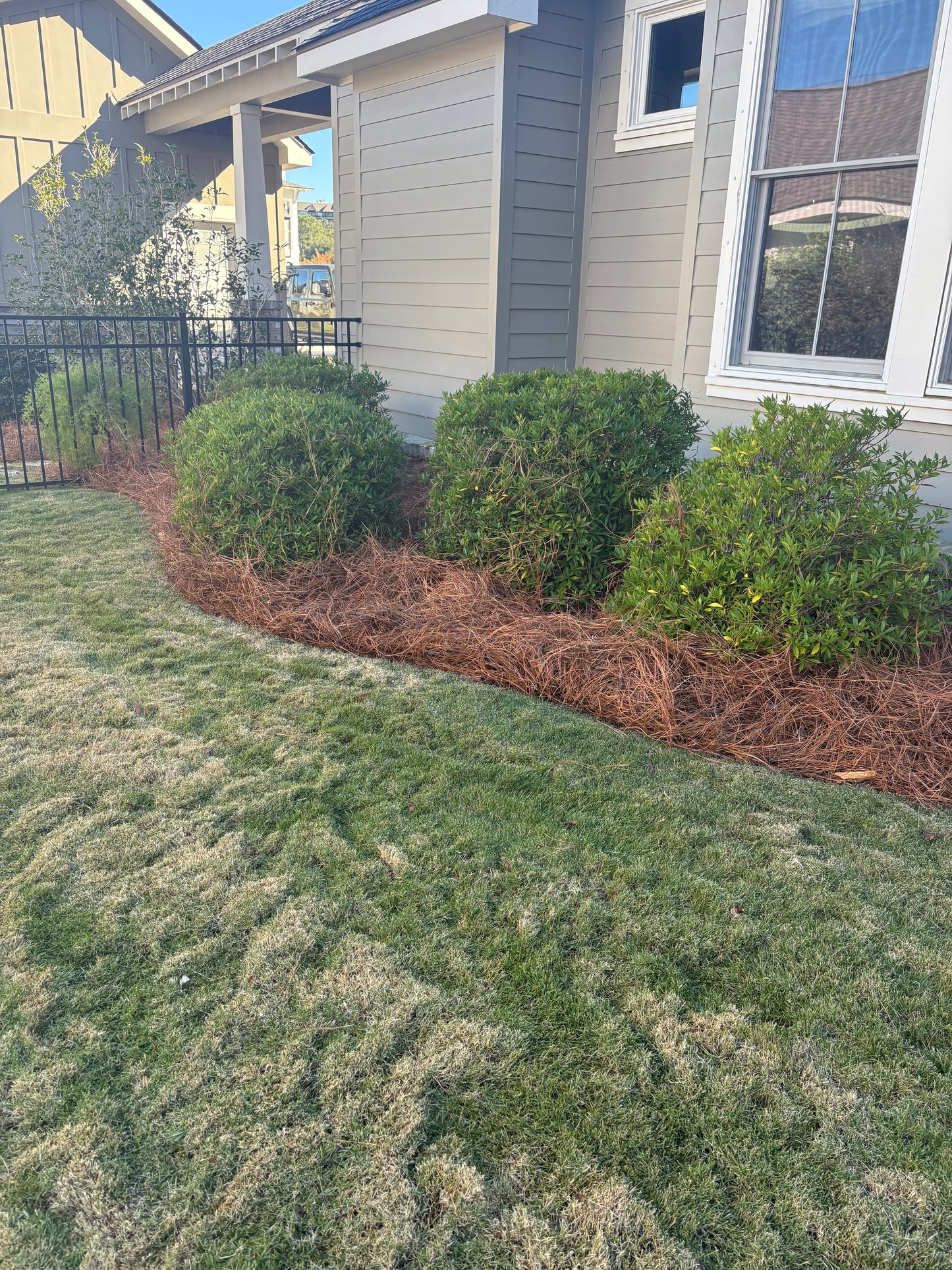 Pine Straw Delivery and Install